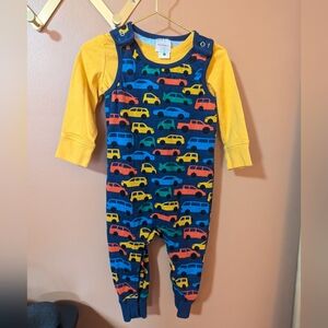 Hanna Anderson Car Print Kids Set